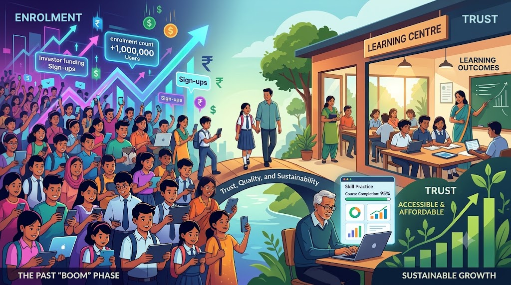 India's EdTech Industry After the Boom and the Search for Sustainable Growth